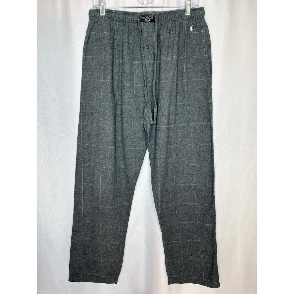 Polo Ralph Lauren Flannel Pajama Pant LARGE Outdoor Cabincore Leisure Sleepwear